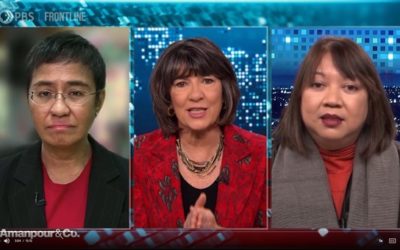 Roundtable discussion with Maria Ressa about documantary film “A thousand cuts”