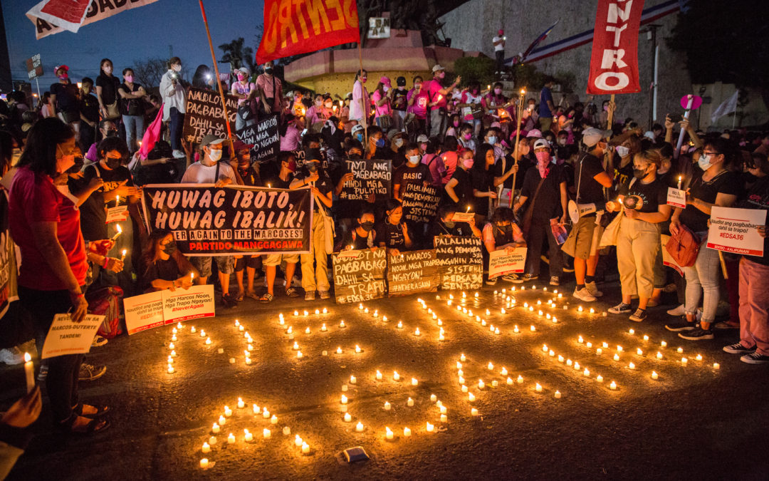 Präsident Marcos schweigt zu Menschenrechte in erster Amtsansprache