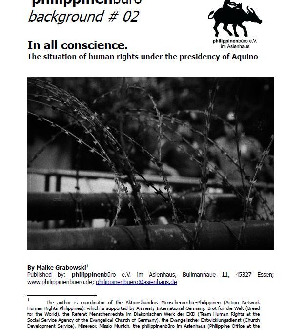 AMP 2011 Article: In all conscience – the situation of human rights under the presidency of Aquino